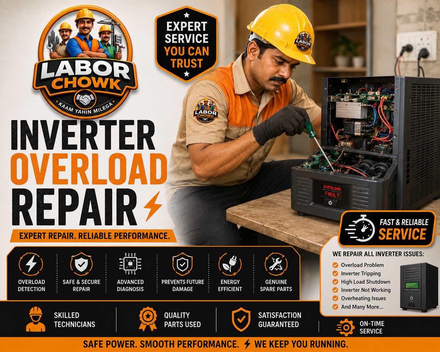 Inverter Overload Repair