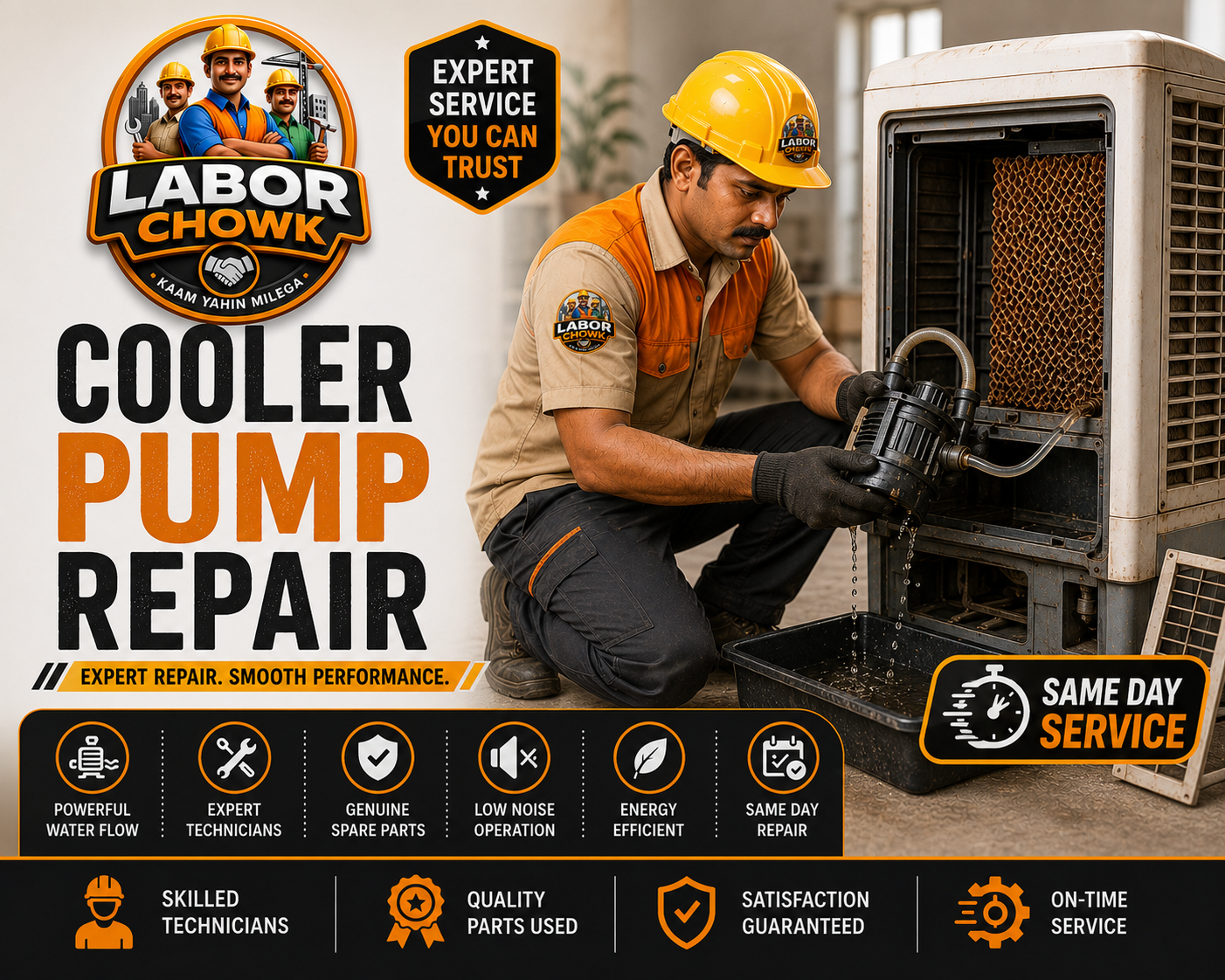 Cooler Pump Repair