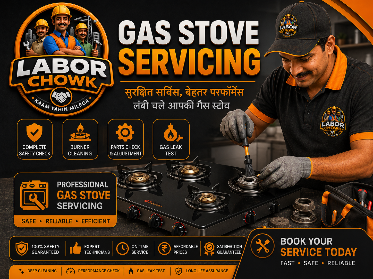 Gas Stove Servicing