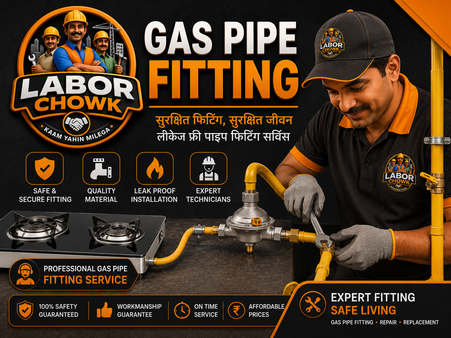 Gas Pipe Fitting