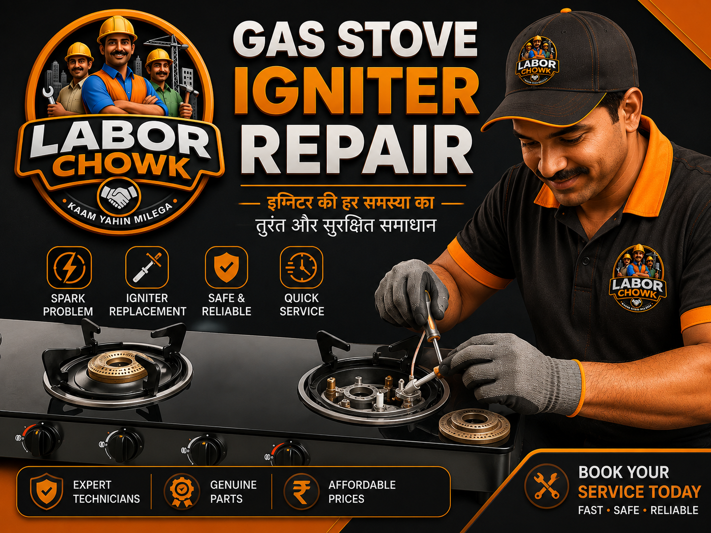 Gas Stove Igniter Repair