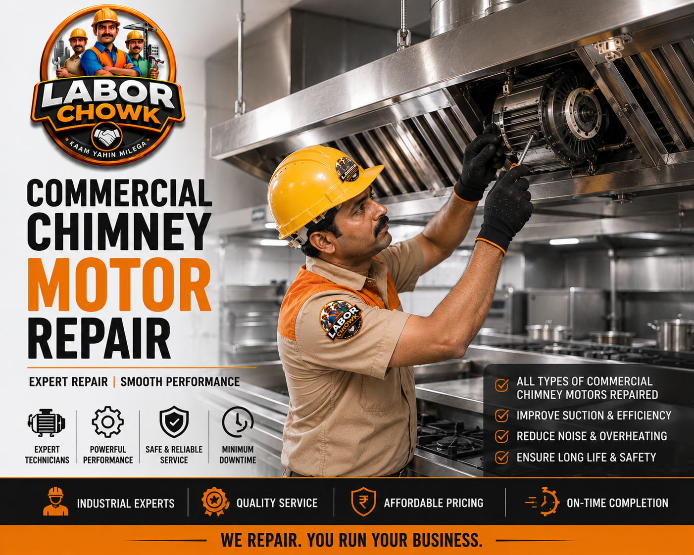 Chimney Motor Repair