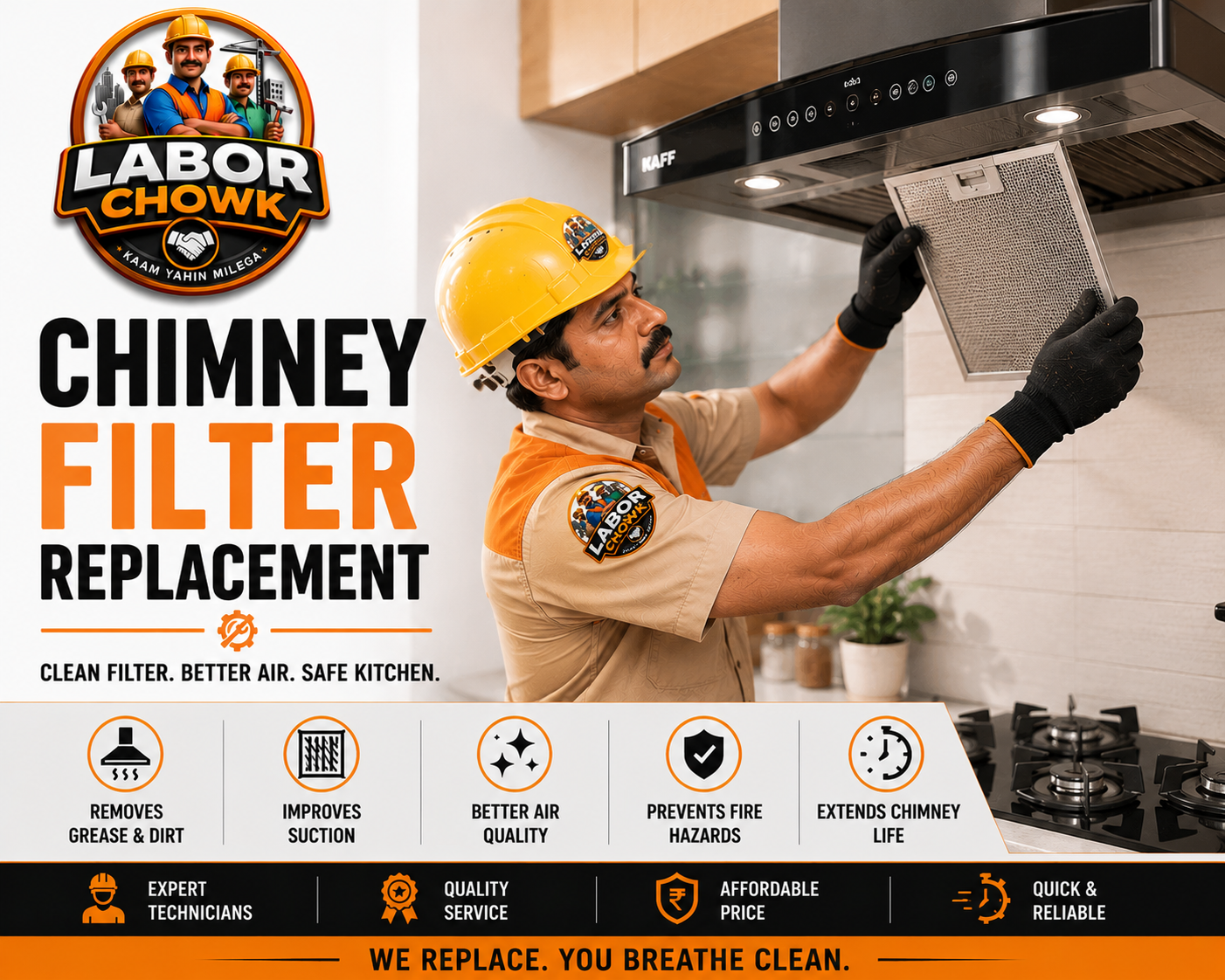 Chimney Filter Replacement