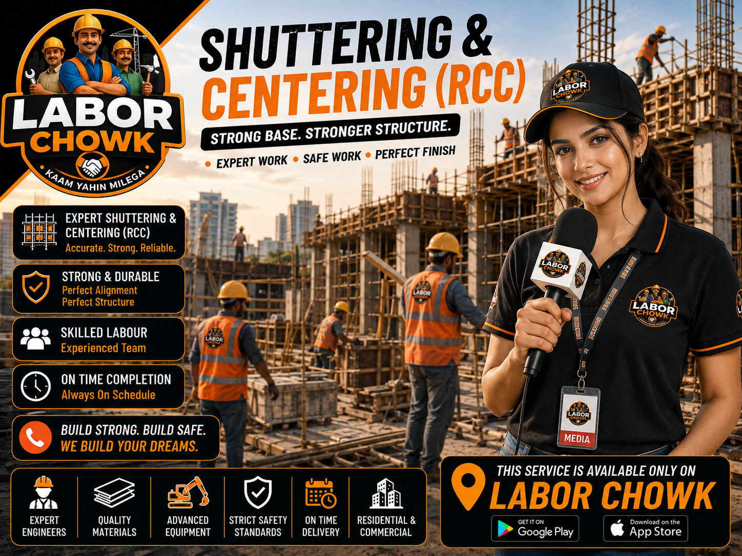 Shuttering & Centering (RCC)