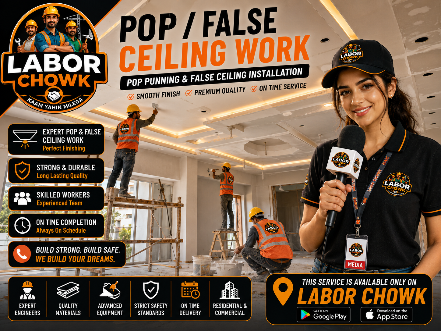 POP / False Ceiling Work