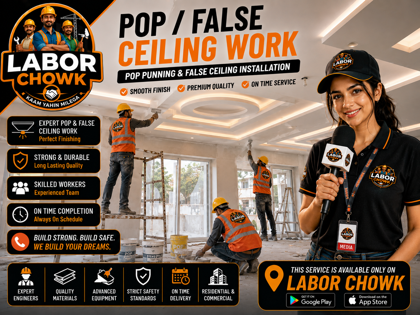 POP / False Ceiling Work