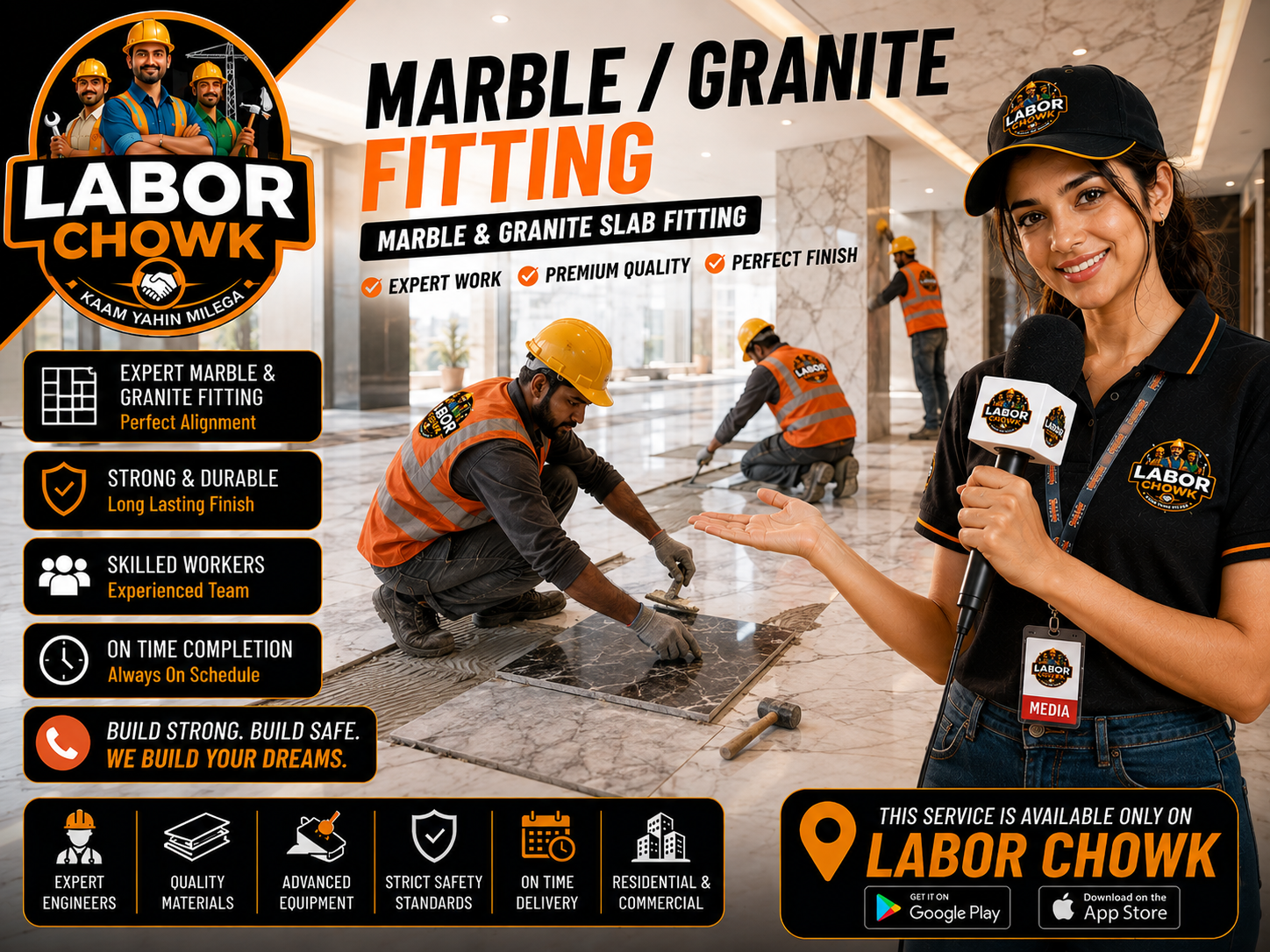 Marble / Granite Fitting