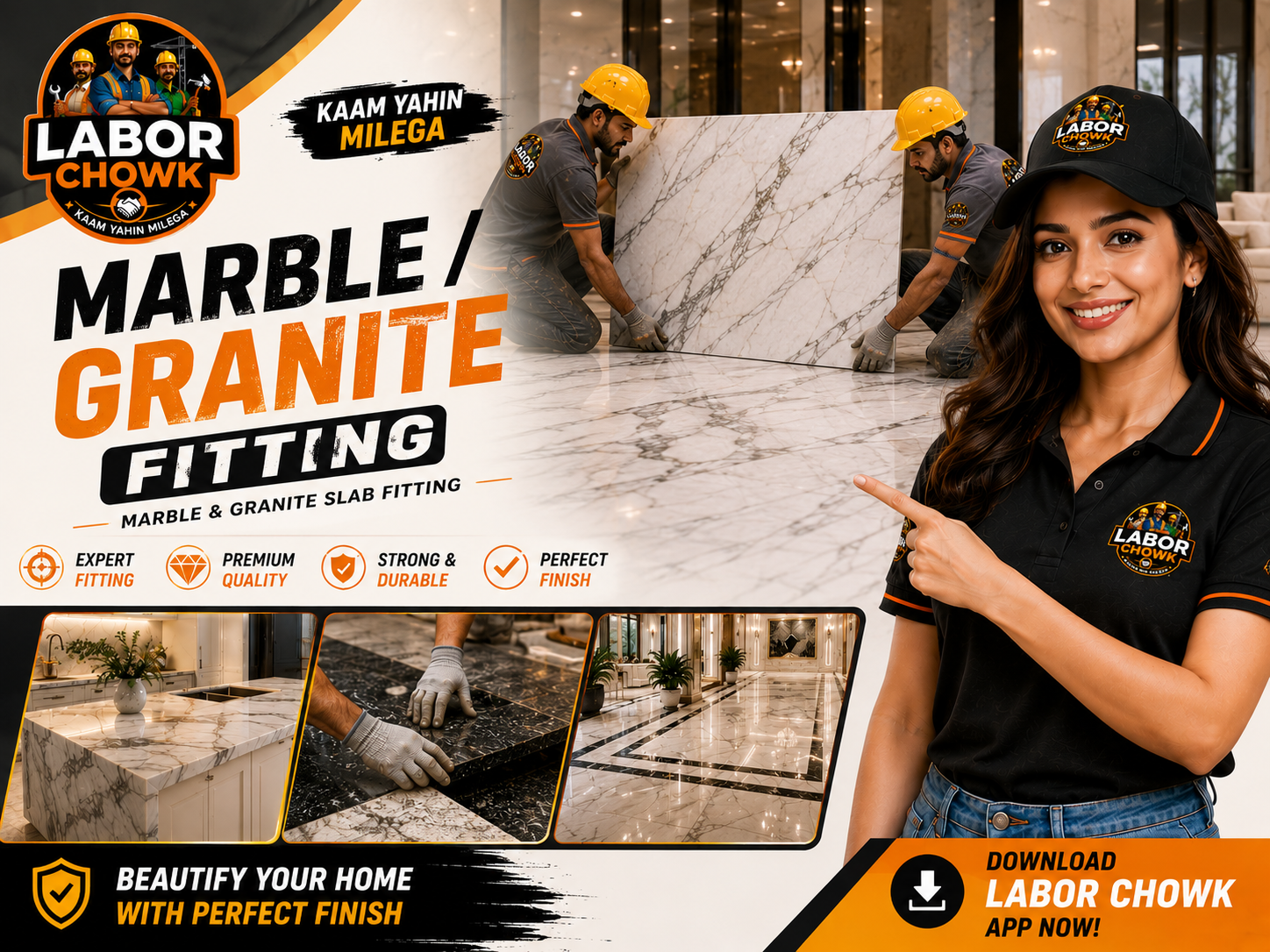 Marble / Granite Fitting