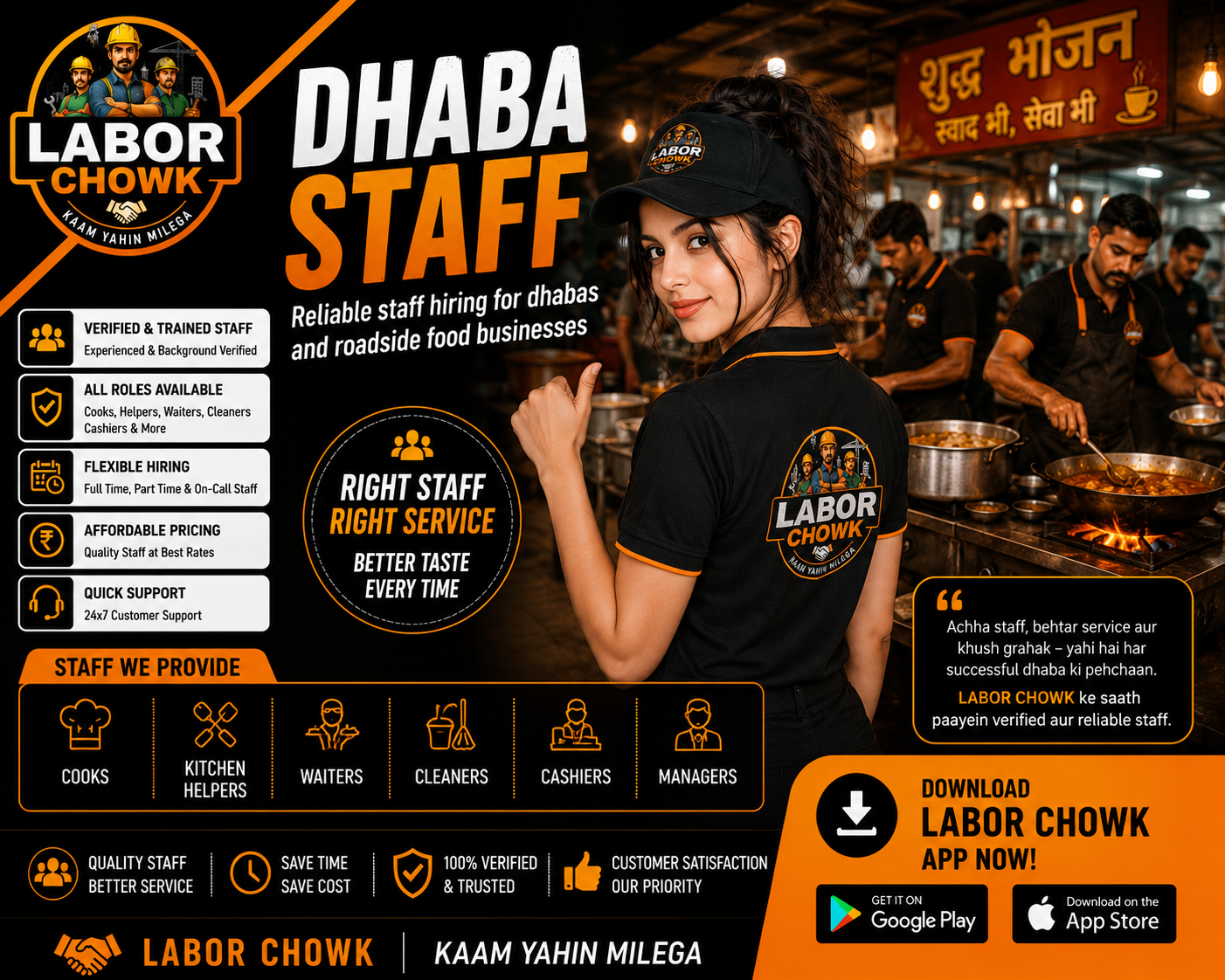 Dhaba Staff