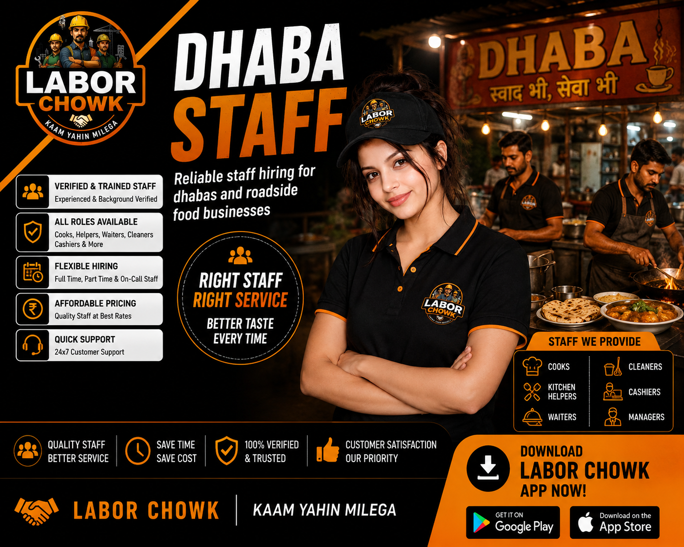 Dhaba Staff