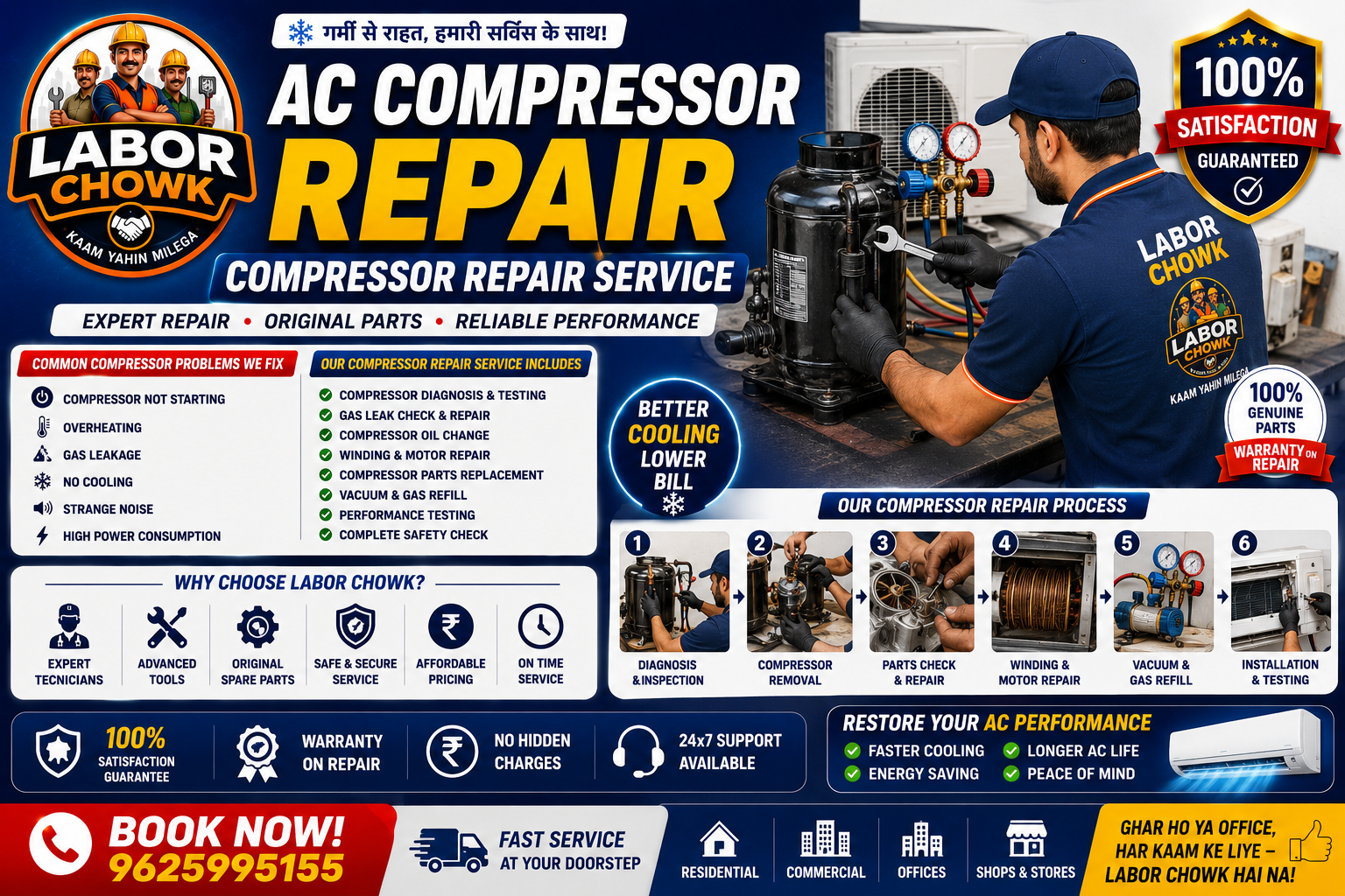 AC Compressor Repair