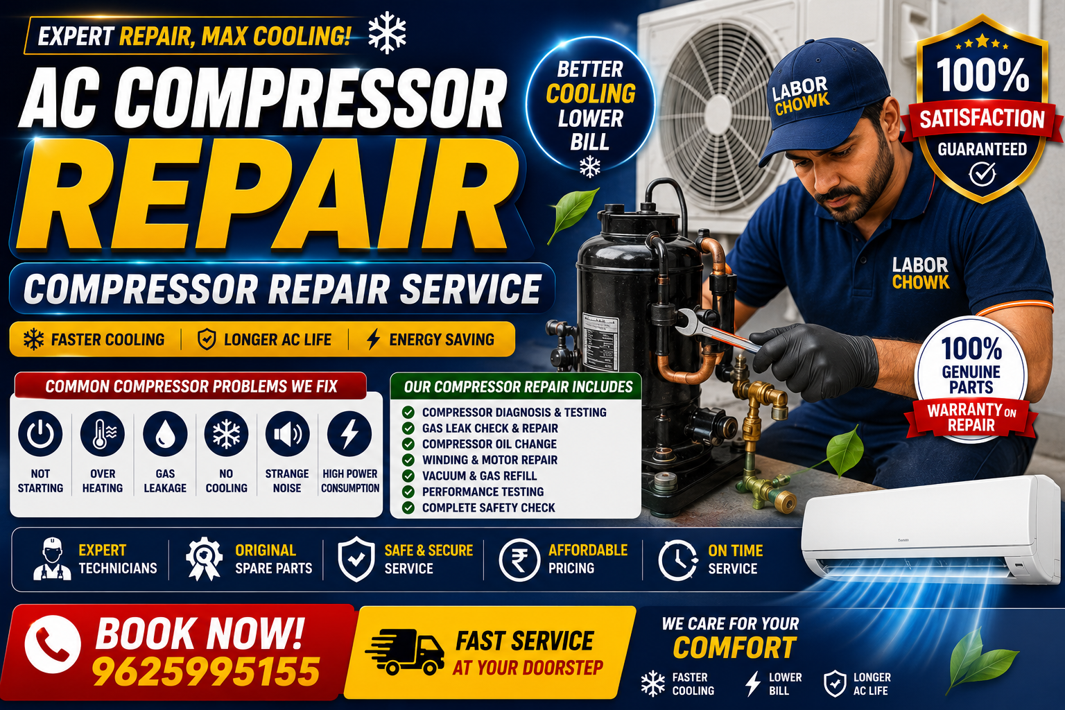 AC Compressor Repair